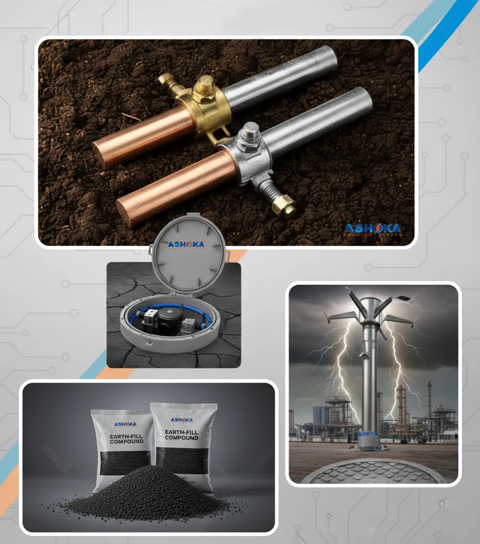 Ashoka Earthing manufacturing and quality inspection