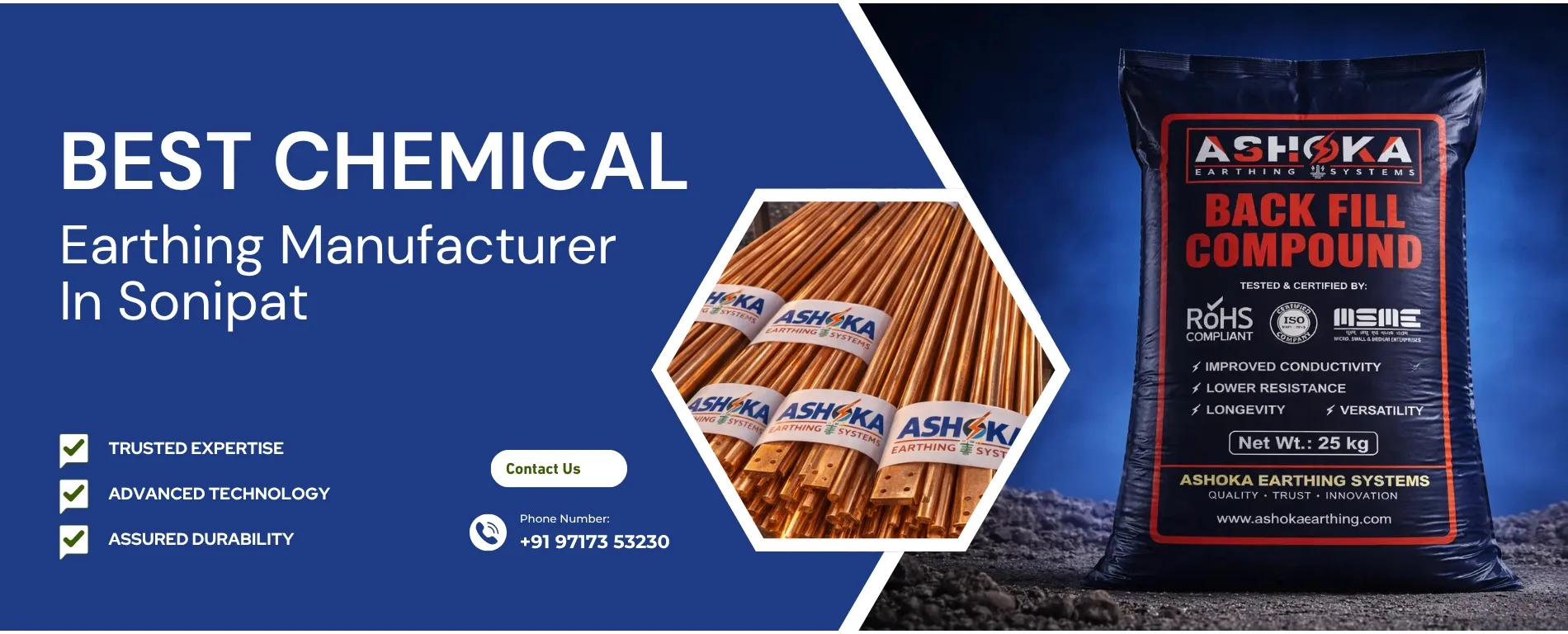 Chemical Earthing Electrodes in Sonipat